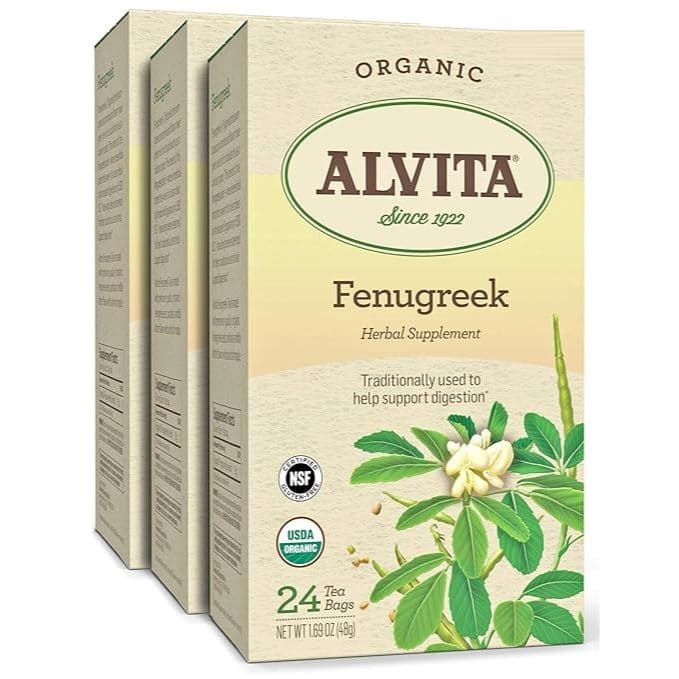 Alvita Organic Fenugreek Herbal Tea